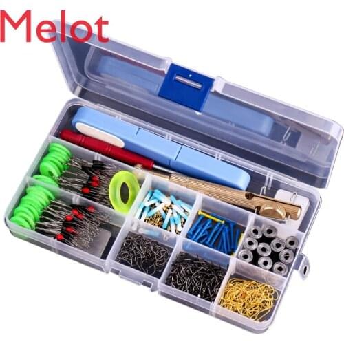 Hooks Suit Full Set of Fish Hook Bulk Fishing Line Accessory Equipment Fishing Fish Gear All Products Boxes