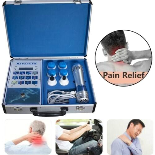Popular Shockwave Ed Extracorporeal Therapy Equipment Shock Wave Machine Knee Back Pain Relief Cellulites Removal Home Use
