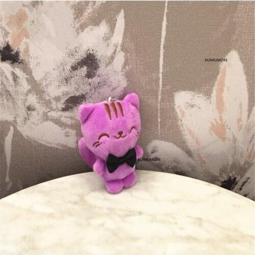 10CM Approx. NEW Cat Plush Stuffed Toy , Cat Plush Toy , Key Chain Pendant Plush doll