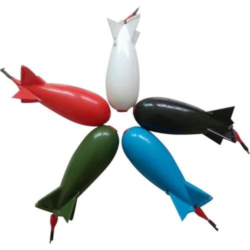 Carp Fishing Large Rockets Fishing Tackle Rocket Float Container Attract Carp Nesting Bait Feeder Float Thrower Large Medium