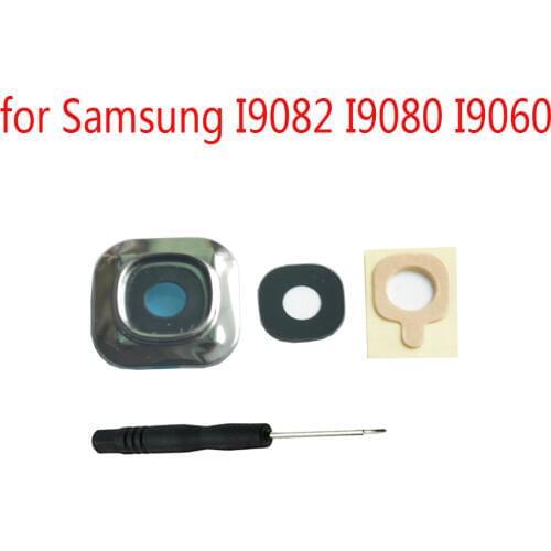 Camera Glass Lens For Samsung I9082 I9060 I9080 I9060I 9082 9060 Galaxy Grand Duos Neo Plus Phone Camera Protector Cover + Tools