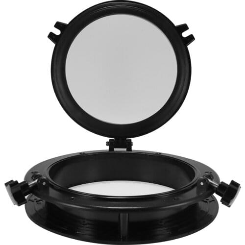 10.41inch Durable RV Boat Yacht Round Portlight Window Replacement Porthole Accessories Opening Portlight Window For Outdoor