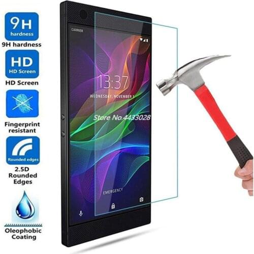 9H 2.5D Tempered Glass For Razer Phone 2 Phone2 Explosion Proof Screen Protector For Razer Phone 2 Protective Film Glass