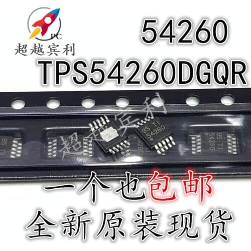 Free shipping 10pcs/lo TPS54260DGQR TPS54260 54260 MSOP10