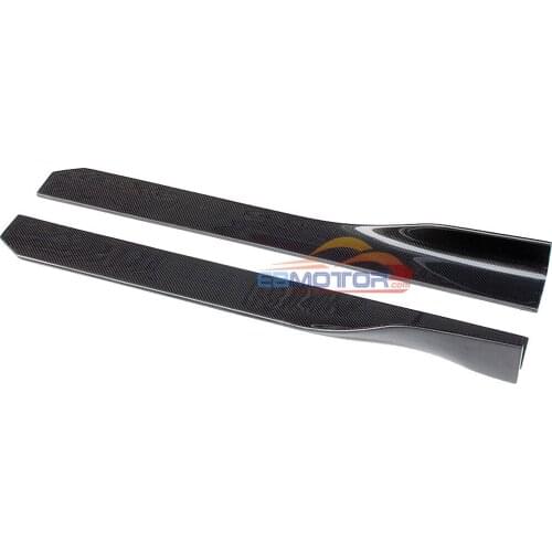 Currency short Style Body decoration Carbon fiber Side skirts For BMW E46 E60 E39 E87 E90 E92 F30 b514