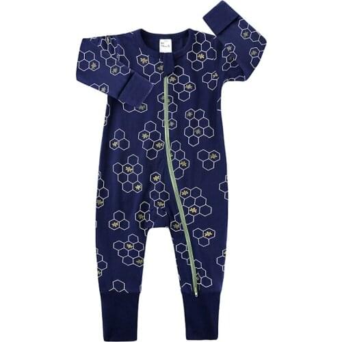 Cotton 3PCS Baby Boy Clothes Romper Autumn 0-12M Baby Clothes Full Sleeve Baby Clothing