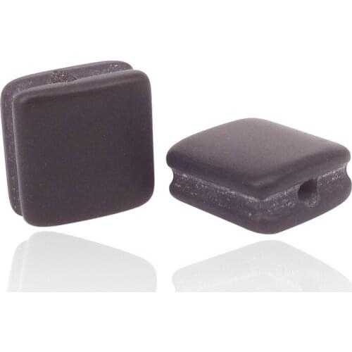 Natural Agates Square Frost Matte Onxy Beads Fit For Men Women Bracelet DIY Jewelry Making Semi Precious Stone accessoires 10mm