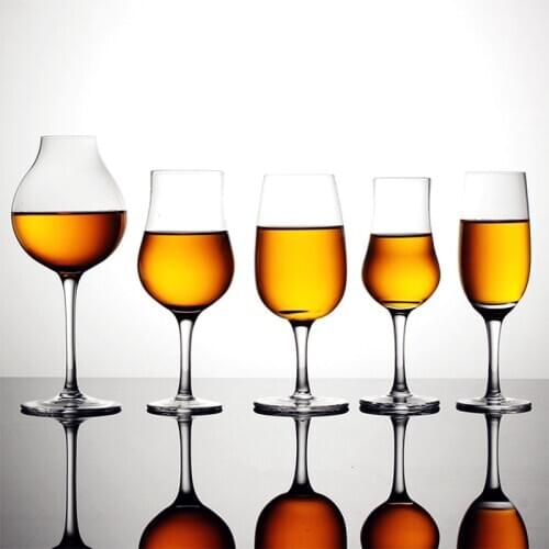 Special Whiskey Tasting Glass Whiskey Stuffed Nose Crystal Wine Glass Elegant Shape Sweet Wine Glass