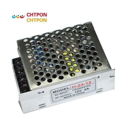 Led strip lights 12V 2A 24w Switching led Power Supply Lighting Transformers led driver for 3528 5050 5730 RGB LED strips