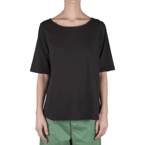 La Femme Blanche women T-shirt ALS N1129 t T-shirt over Black