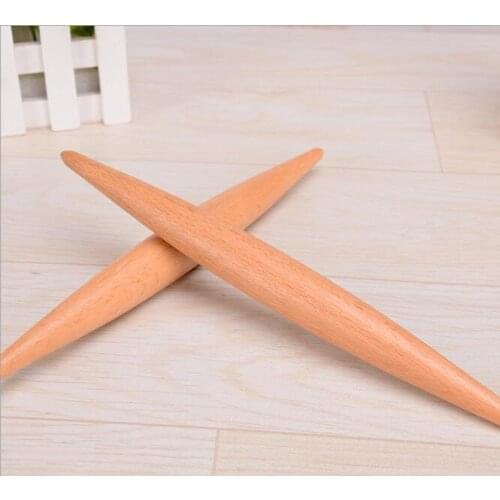 100pcs Wooden Rolling Pins Dough Pastry Roller Making Cake Pizza Bread Noodles Dumplings Fondant Dough Baking Tool#23867