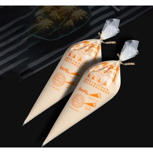 100pcs Disposable Pastry Bags Piping Tool Icing Cream Cake Decorating Kitchen Fondant Maker Baking Gadgets