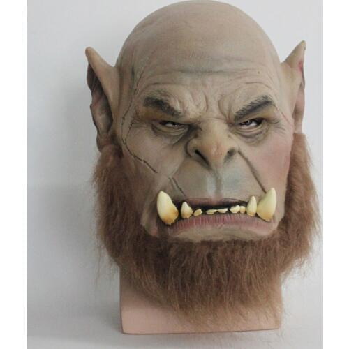 2016 Movie World of Warcraft Mask Ogrim Doomhammer Latex Mask Party Halloween Mask