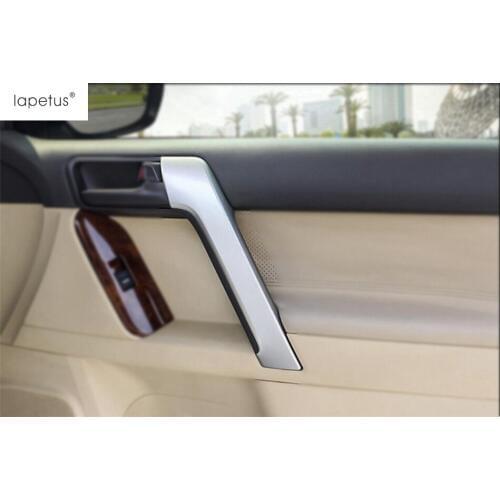Lapetus Accessories Fit For Toyota Land Cruiser Prado FJ150 2014 - 2020 Front Door Pull Doorknob Handle Molding Cover Kit Trim