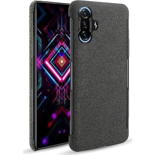 For Redmi K40 Gaming Enhanced Edition Case High Quality Fabric Fashion Case Felt Cloth Matte Slim Cover For Little POCO F3 GT