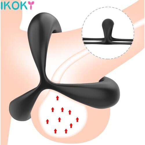 Cock Rings Elastic Sex Toys For Men Penis Ring Adult Products Delay Ejaculation Erection