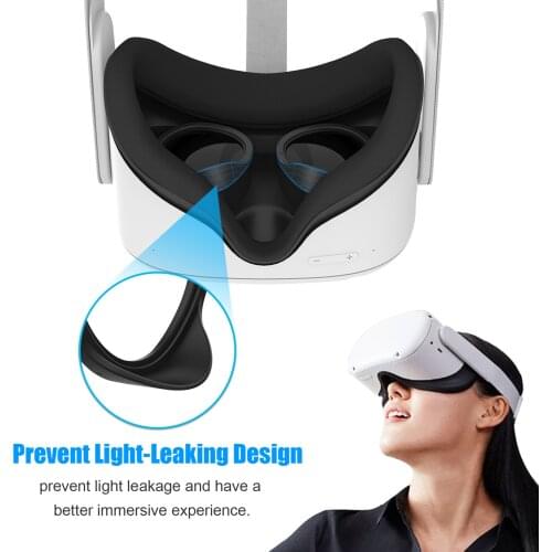 VR Lens Anti-Scratch Ring For Oculus Quest 1/2 Rift S Protecting Glasses From Scratching Frame Len Compatible For Oculus Quest 2