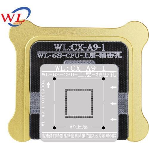 100FIX WL BGA Reballing Stencil Kit for iPhone 6G 6S 7G 8G X XS XSMAX A7 A8 A9 A10 A11 A12 A13 CPU Upper Lower Soldering