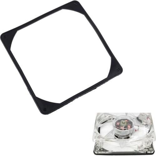 Hot 2pcs 80mm / 1pc 140mm PC Case Fan Anti Vibration Gasket Silicone Shock Proof Absorption Pad