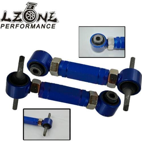 LZONE - REAR ADJ.C ARM FOR HONDA CIVIC 92-00 INTEGRA EG REAR ADJUSTABLE CAMBER ARMS KIT JR9802