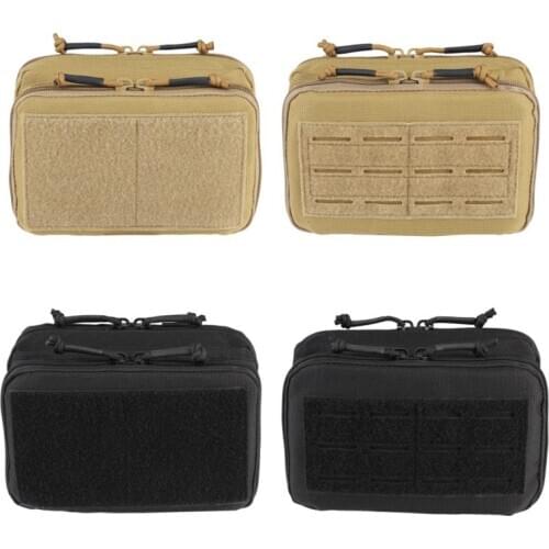 Molle Tactical Pouch Bag Emergency Pouch Military 1000D Nylon Bag Outdoor Travel Waist Pack Lifesaving Case