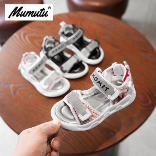 Odorless soft standard size children like girls boys breathable anti-wear casual light sports Girls Boys summer scandal MM1985