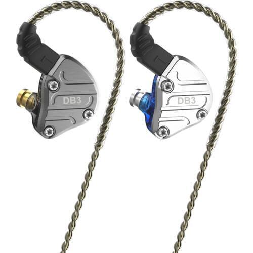 NiceHCK DB3 1BA+2DD Hybrid 3 Driver Units In Ear Earphone Running Sport Headset HIFI Earphone Earbud IEM DJ Stage NiceHCK NX7/F3