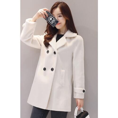 2019 new winter womens jacket coats outerwear winter Girls long section of Haining sheep wool shearing Krean 100% wool fur coat