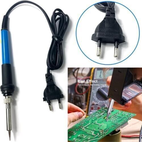 60W Adjustable Temperature Electric Solder Iron Rework Station Mini Handle Heat Pencil Small Electronic Devices Welding Tools