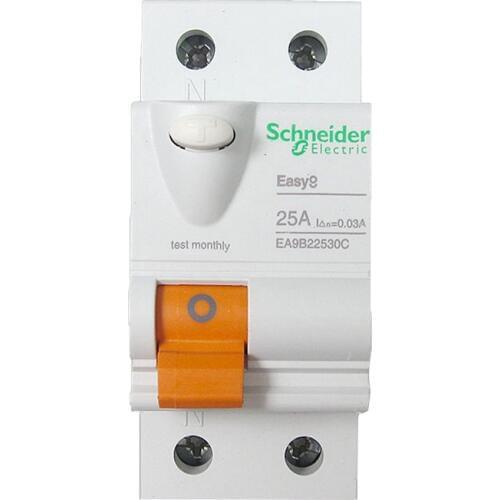 AC 2P C25A 40A 63A 30MA Leakage circuit breaker protection switch Residual current operation protection device 230 VAC 50Hz