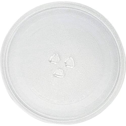 Practical Microwave Plate Spare Microwave Dish Durable Universal Microwave Turntable Glass Plate Round Replacement Plate