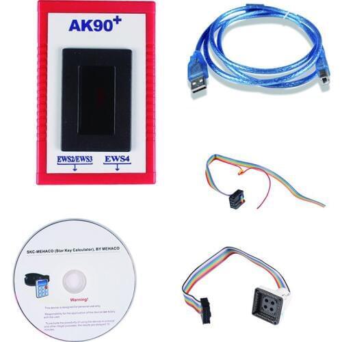 Best quality AK90+ AK90 Key Programmer for All BMW EWS Newest Version V3.19