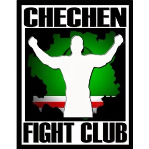 S40515# Self-adhesive Decal Chechen Republic Fight Club Car Sticker Waterproof Auto Decors on Bumper Rear Window