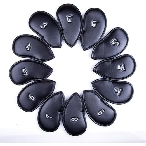 Golf Club Iron Head Protector Golf Supplies Golf Iron Head Covers Iron Putter Protective Window 2021