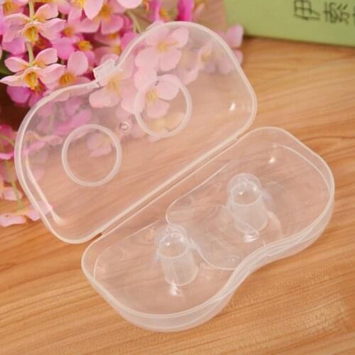 Maternity Nipple Shield Convenient Silicone Breastfeeding Cover Accessories Supply Breast Protector Nipple Protective Case Piece