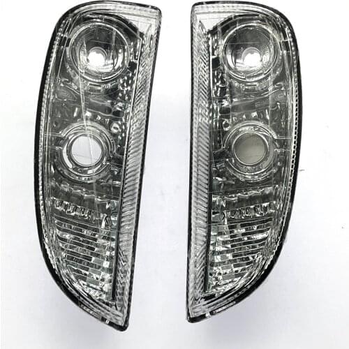 1pc for Porsche 2007-10 Cayenne front bumper grille light turn signal daytime running light vertical light fog light