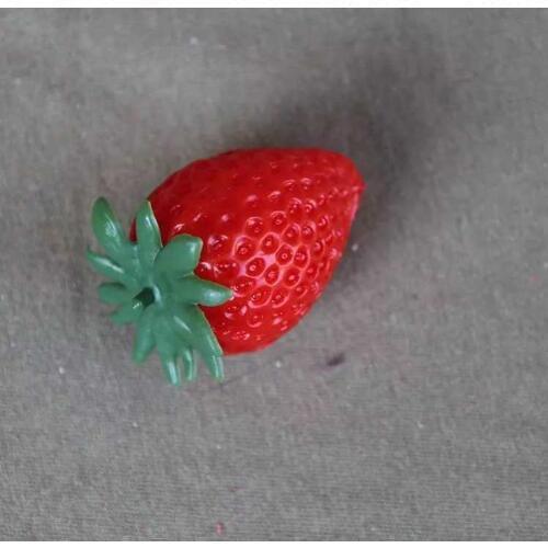 10pcs High Simulation Fruit Strawberry Photography Teaching Props Fake Home Restaurant Decorations