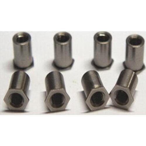 100PCS M3*6.5 MM Flat Hex Rivet Nut Rivnut Insert Nutsert column Nut