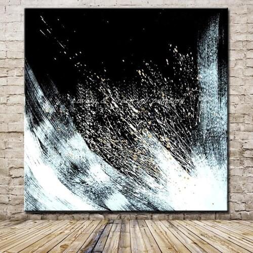 Mintura Pictures Hand Painted Abstract Oil Painting On Canvas Modern Poster Wall Art For Living Room Home Decoration Unique Gift