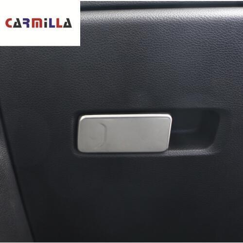 Accessories for Jeep Compass LHD 2016 2017 2018 2019 Glove Box Handle Cover Copilot Storage Clasp Hand Bow Molding Kit Trim