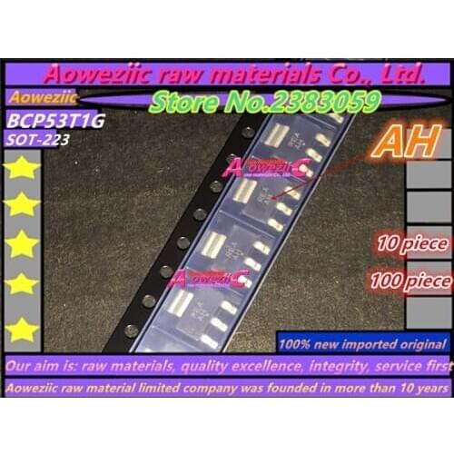 Aoweziic 100% new imported original BCP53T1G BCP53 AH SOT223 bipolar transistors transistors 1.5A 80V