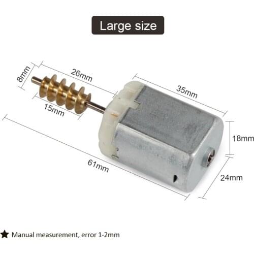 AZGIANT car door lock block motor for BMW 1 3 5 series large and small motor worm gear F10 F30