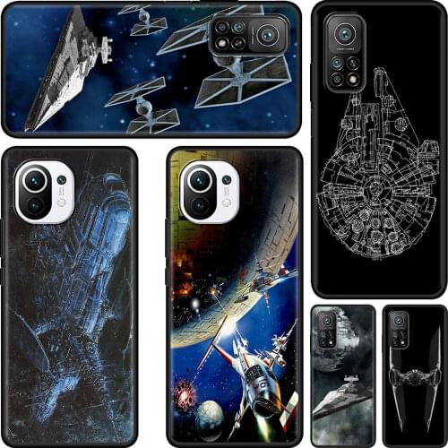 Star space ship Wars Cell Phone Case for Xiaomi Mi Poco X3 NFC M3 F1 10T Pro 5G 9T 11 Note 10 A2 8 Lite CC9 9 CC9E Cover Coque