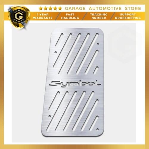 For Renault Clio Symbol Chrome Foot Rest Pedal-2014-2019