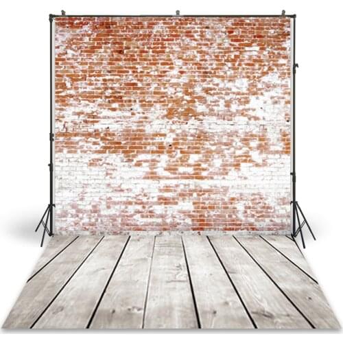 HUAYI Photography Backdrop Newborns Baby Child Photo Booth Background Vintage Peeling Brick Wall Customize Phothcall Drop D-4527