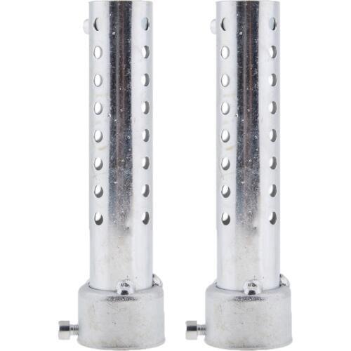 MagiDeal Motorbike Exhaust DB Killer Muffler Adjustable Silencer 60mm 2PC
