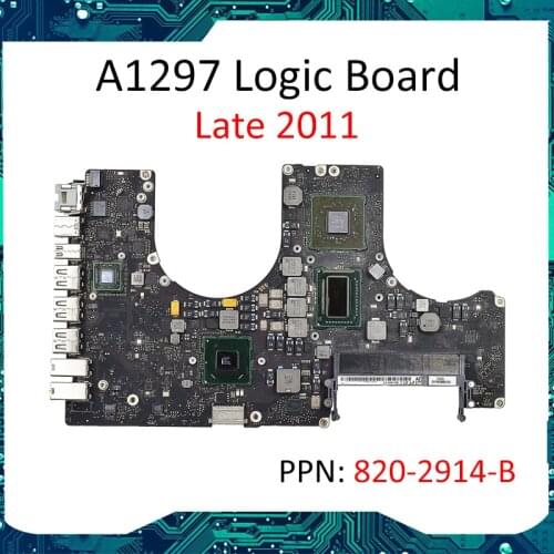820-2914-B For Macbook Pro Unibody A1297 i7 2.4GHz MD311 Logic Board Motherboard system board Fully Tested