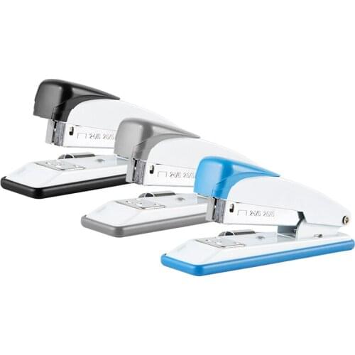 Baoke ST1105 Stapler Student Stapler Office Supplies Hand-held Push-type Stapler Horseback Staples Multifunctional