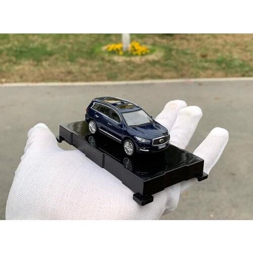 1/64 Paudi Model For Nissan Infiniti QX60 2017 SUV Diecast CAR MODEL TOYS Boys Girls Gift Gift White/Blue Metal,Plastic,Rubber