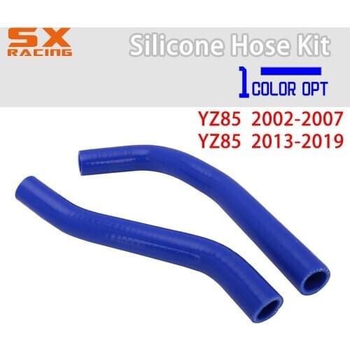 Motorcycle Silicone Radiator Hose Coolant Hose Kit For Yamaha YZ85 YZ 85 2002 2003 2004 2005 2006 2007 2013-2018 2019
